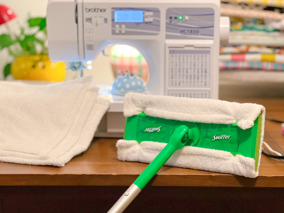 How to Make Reusable Swiffer Pads Kitschy Lemon