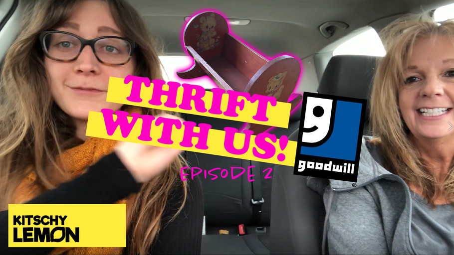 THRIFT WITH US! Ep. 2 | Goodwill Haul of Vintage Treasures!