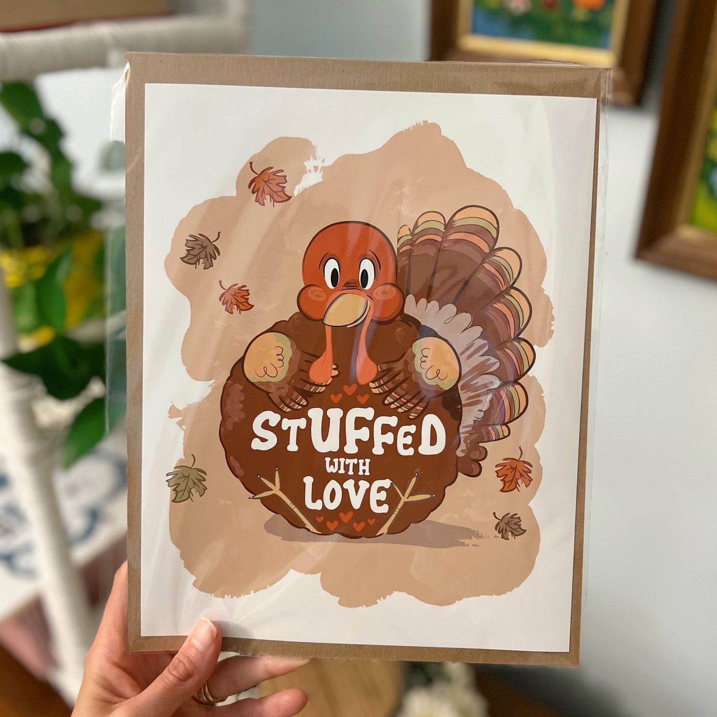 Stuffed with Love 8x10 Art Print