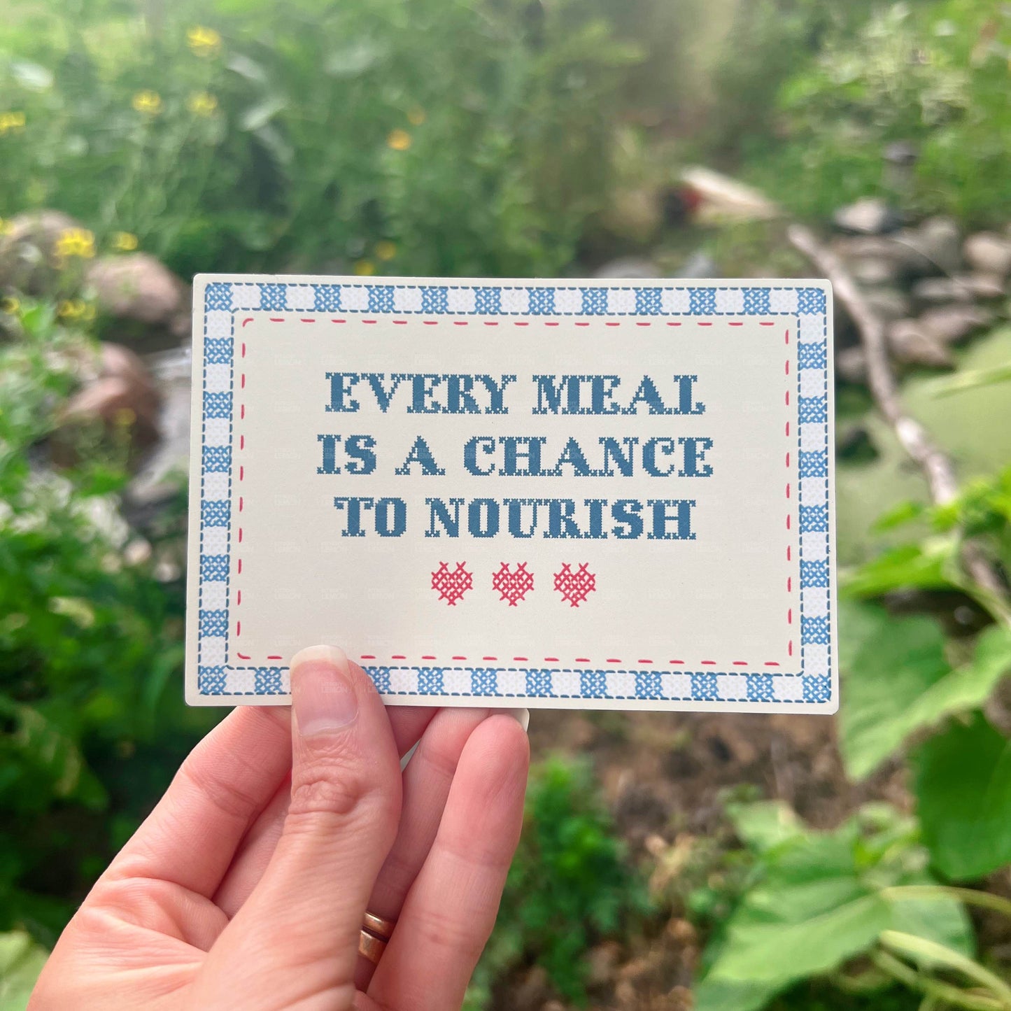 Every Meal Is A Chance To Nourish Magnet