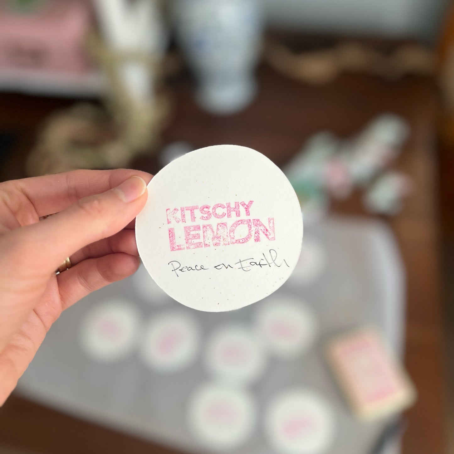 Peace On Earth Matte Sticker