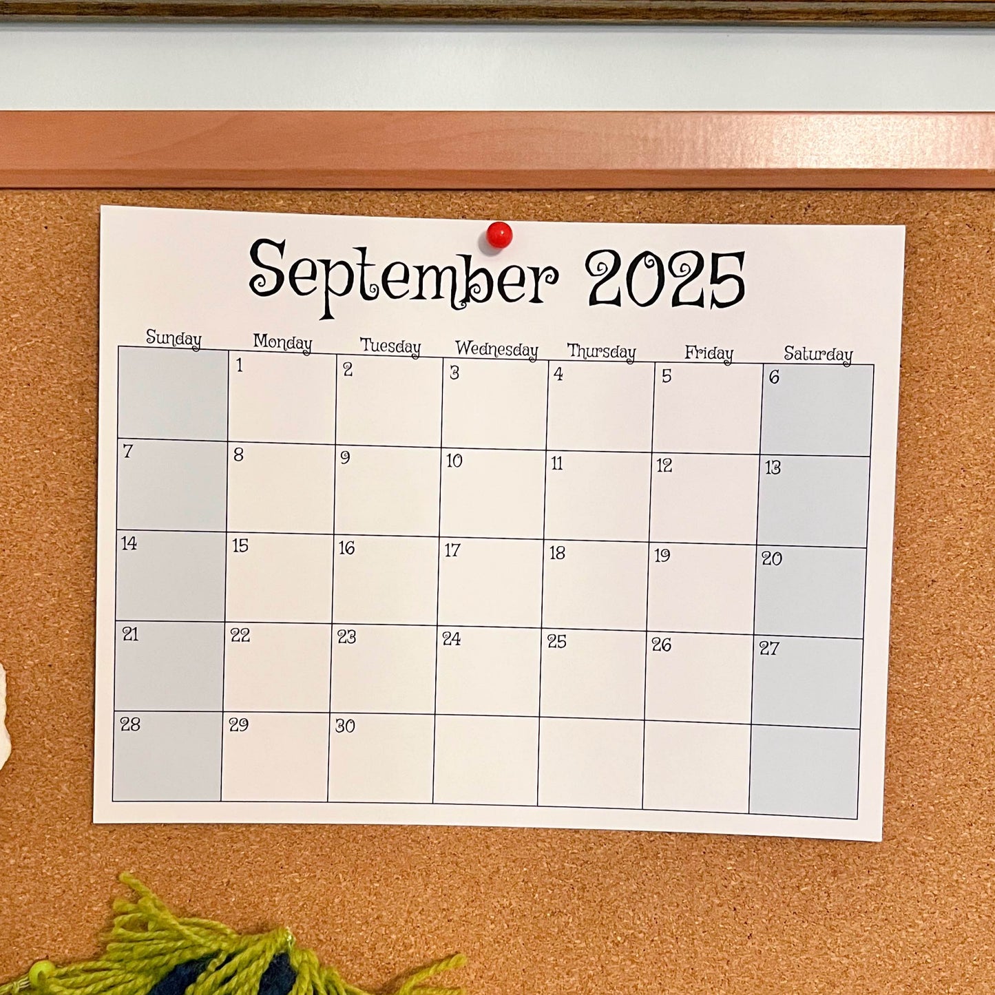 September 2025 Calendar (Printable PDF & PNG)