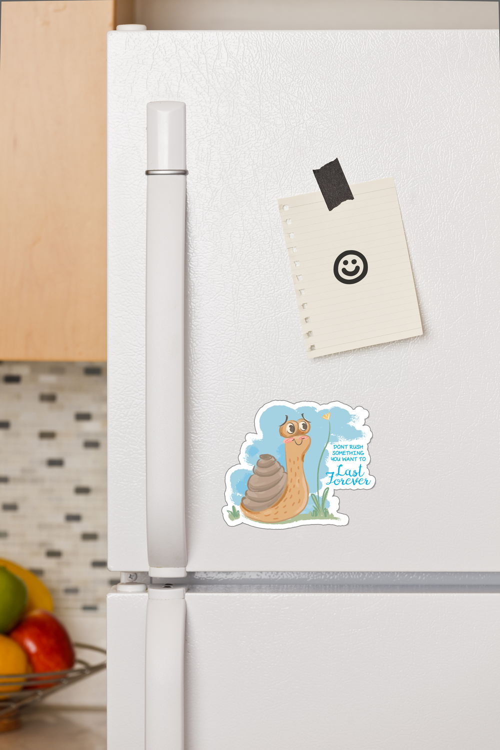 Don't Rush Forever Snail Magnet