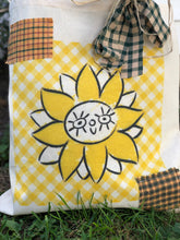 Load image into Gallery viewer, Sunflower Patch Tote Bag
