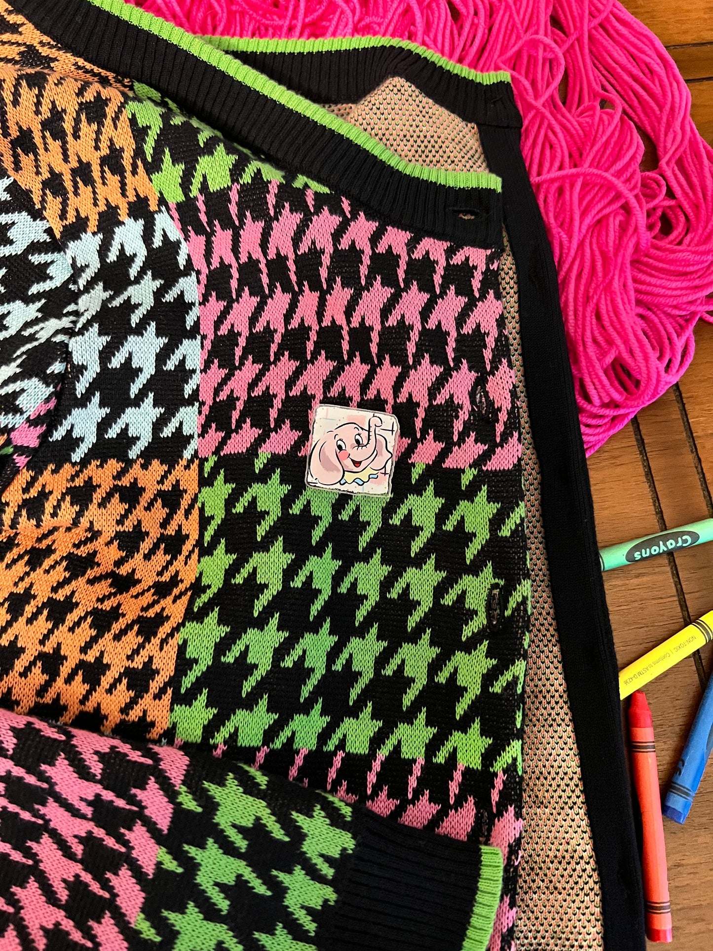 Pink Elephant Pin