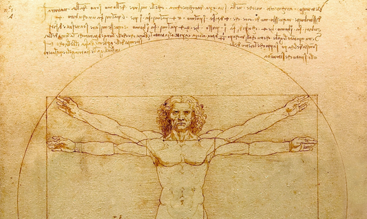 A Study in Human Proportion with Leonardo