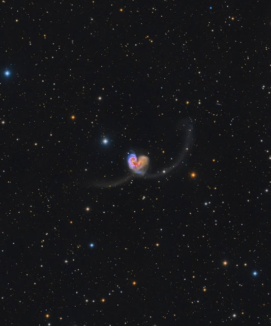 Two ancient systems drift close,