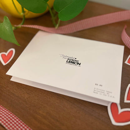 Printable Bland Without You Valentine's Day Card (PDF & PNG)