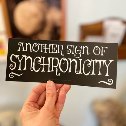 Another Sign of Synchronicity Bumper Sticker