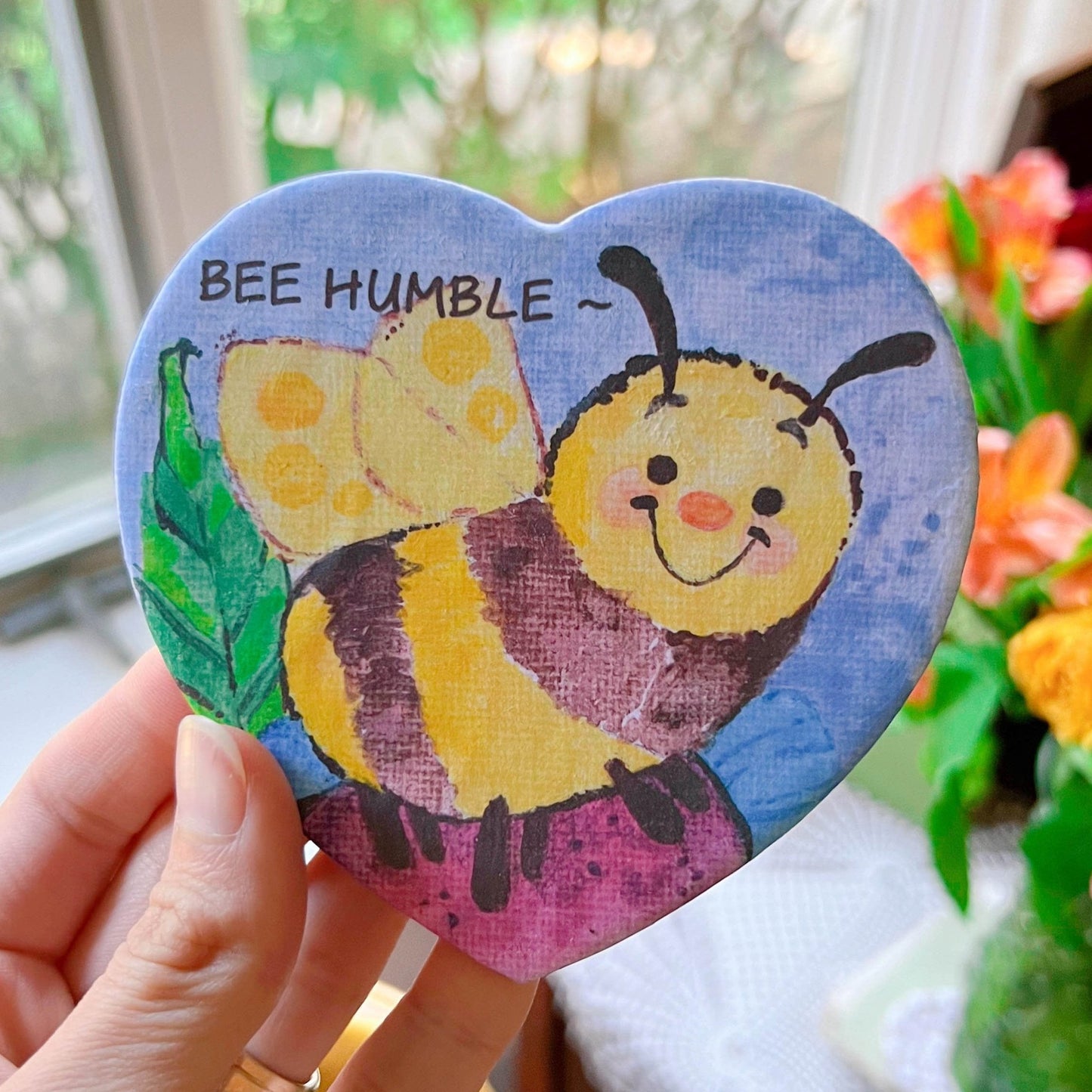 Bee Humble Art Magnet