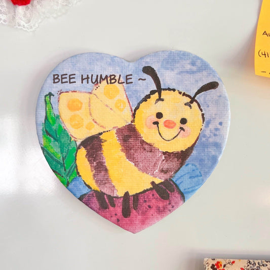 Bee Humble Art Magnet