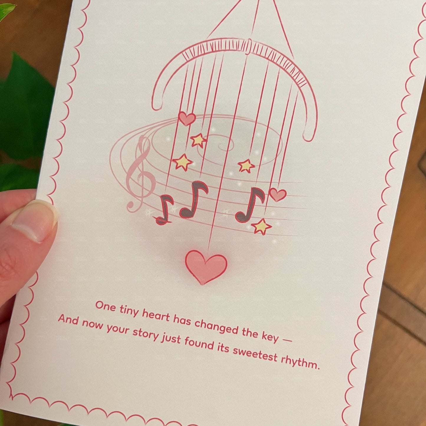 Sweetest Rhythm Baby Card | Expecting Parents Printable (PDF & PNG)