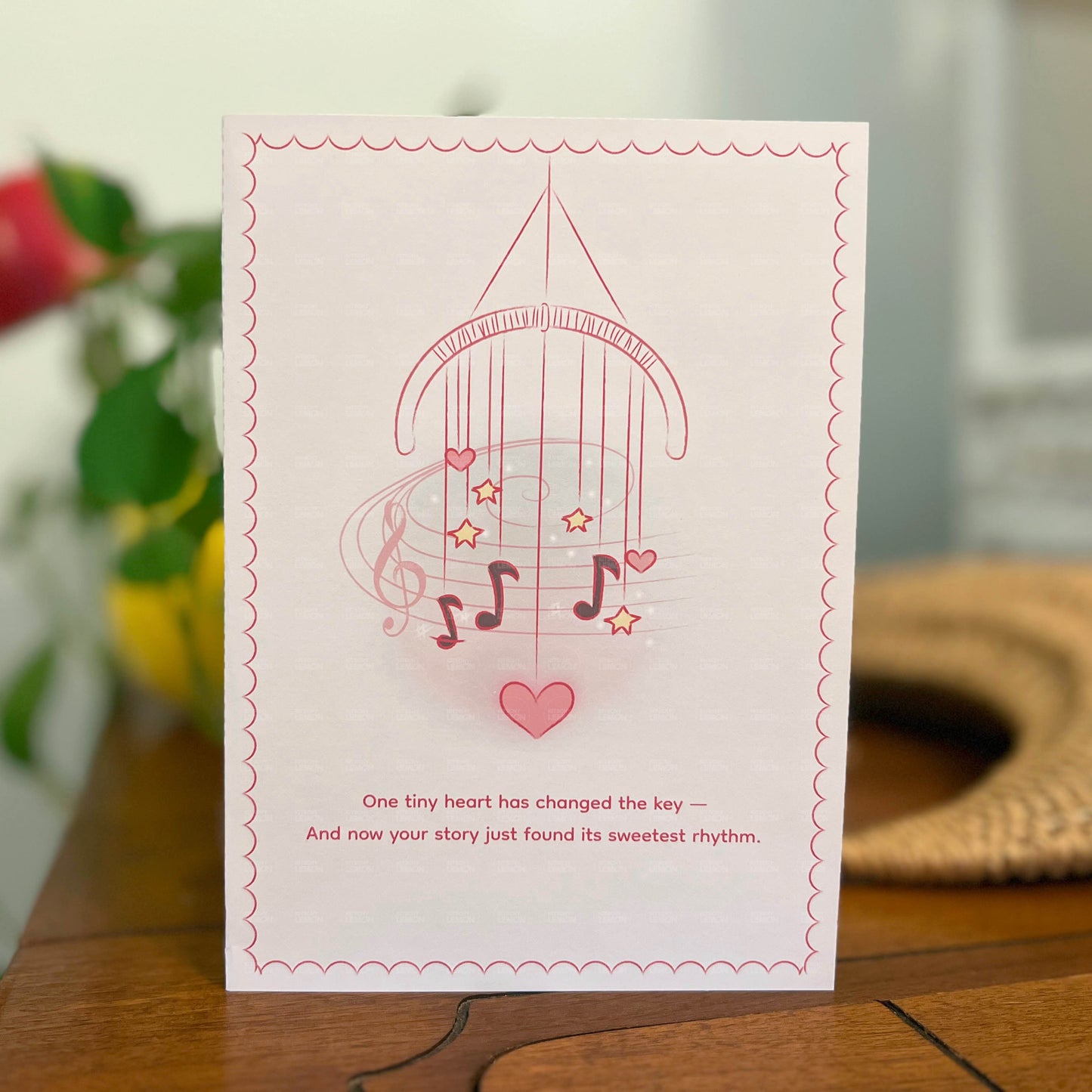 Sweetest Rhythm Baby Card | Expecting Parents Printable (PDF & PNG)