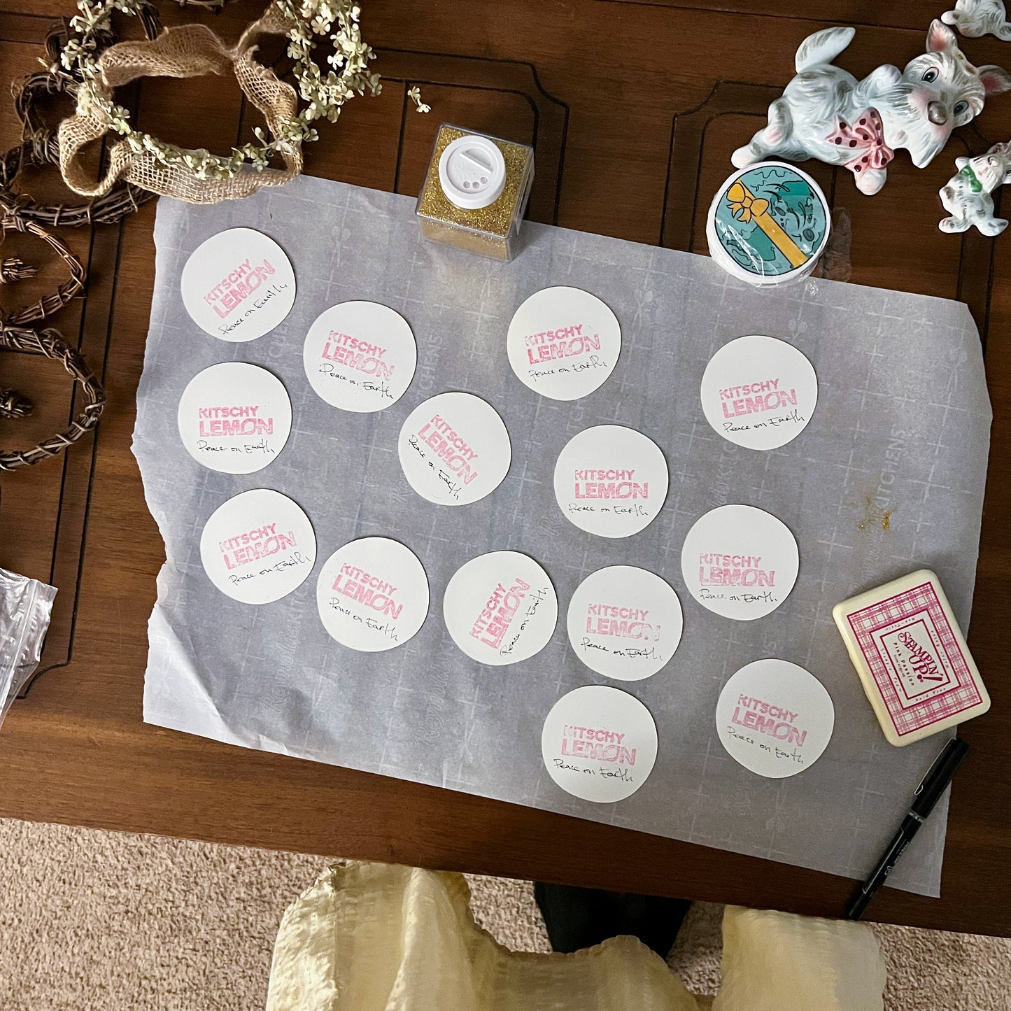 Peace On Earth Matte Sticker