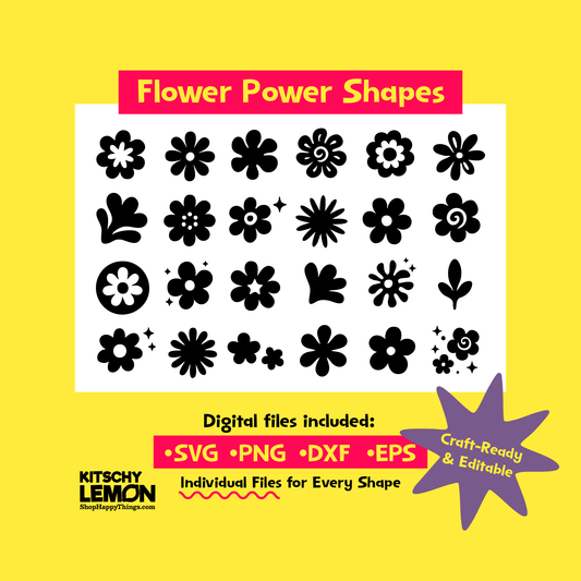 Flower Power Shape Bundle