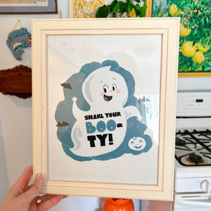 Shake Your Boo-ty! Halloween Art Print (Physical Print)