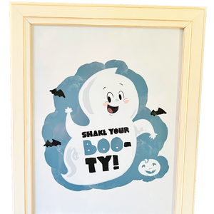 Shake Your Boo-ty! Halloween Art Print (Physical Print)