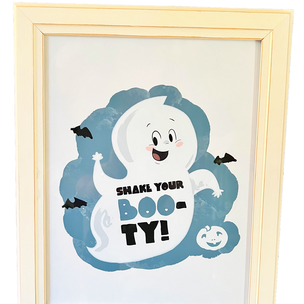 Shake Your Boo-ty! Halloween Art Print (Physical Print)