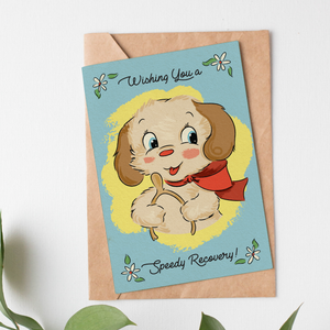 "Speedy Recovery" Get Well Greeting Card