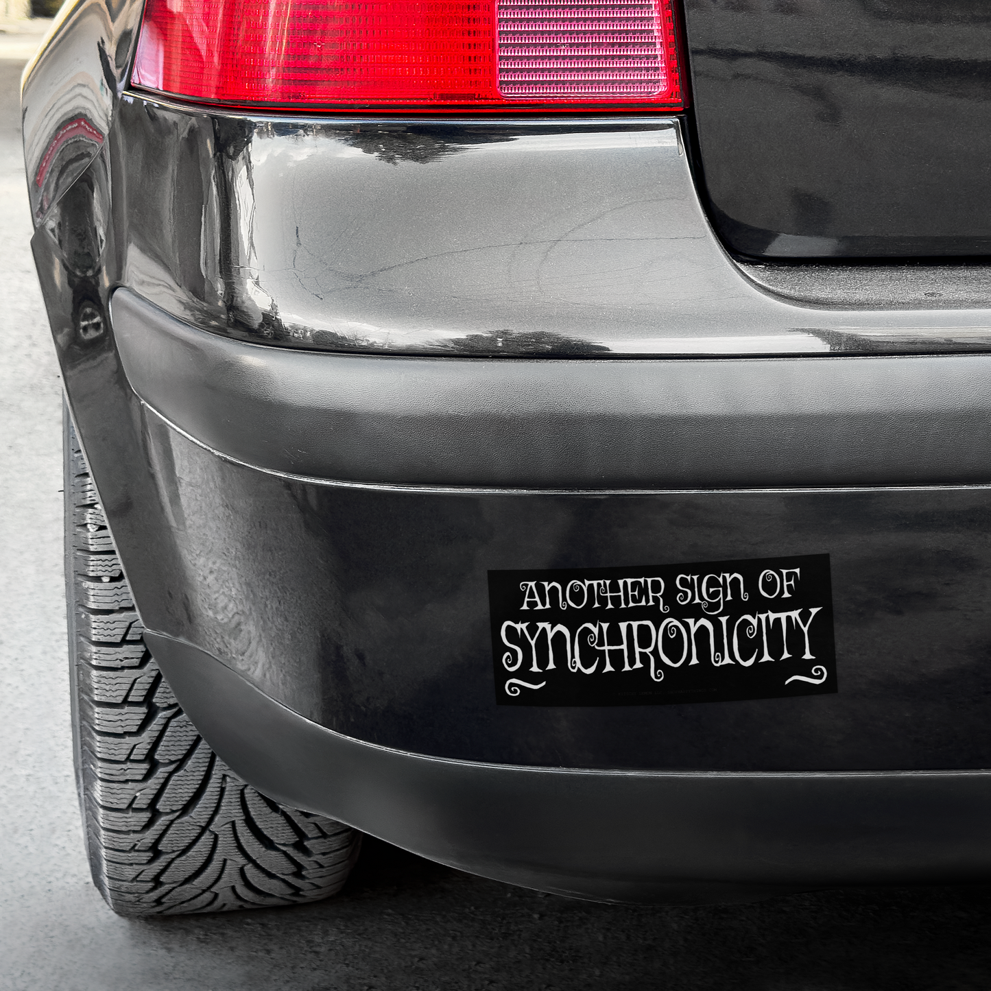 Another Sign of Synchronicity Bumper Sticker