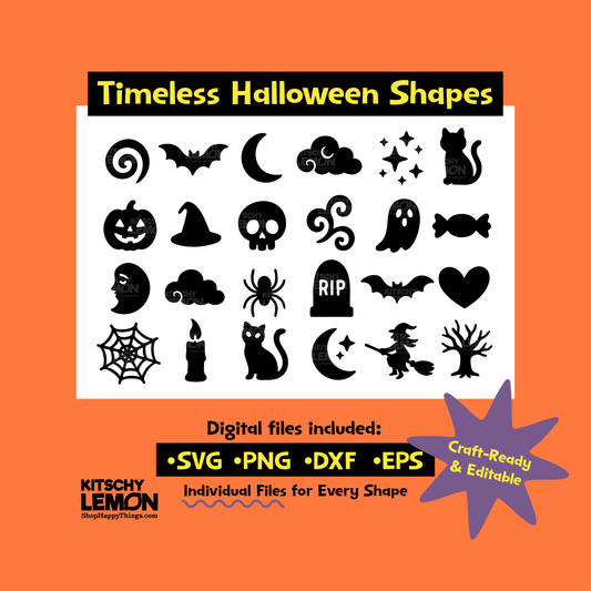 Timeless Halloween Shape Bundle