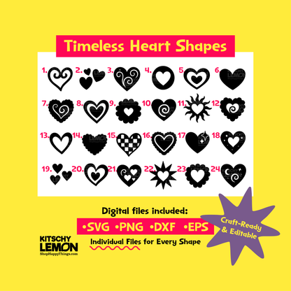 Timeless Heart Shape Bundle