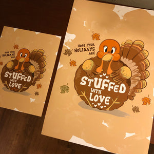 Stuffed with Love Thanksgiving Holiday Print