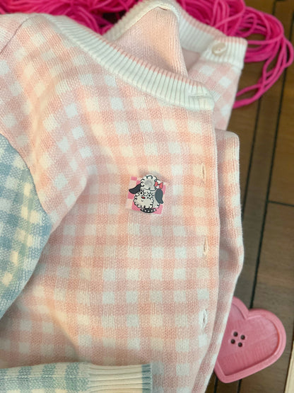 Poodle Doodle Pin