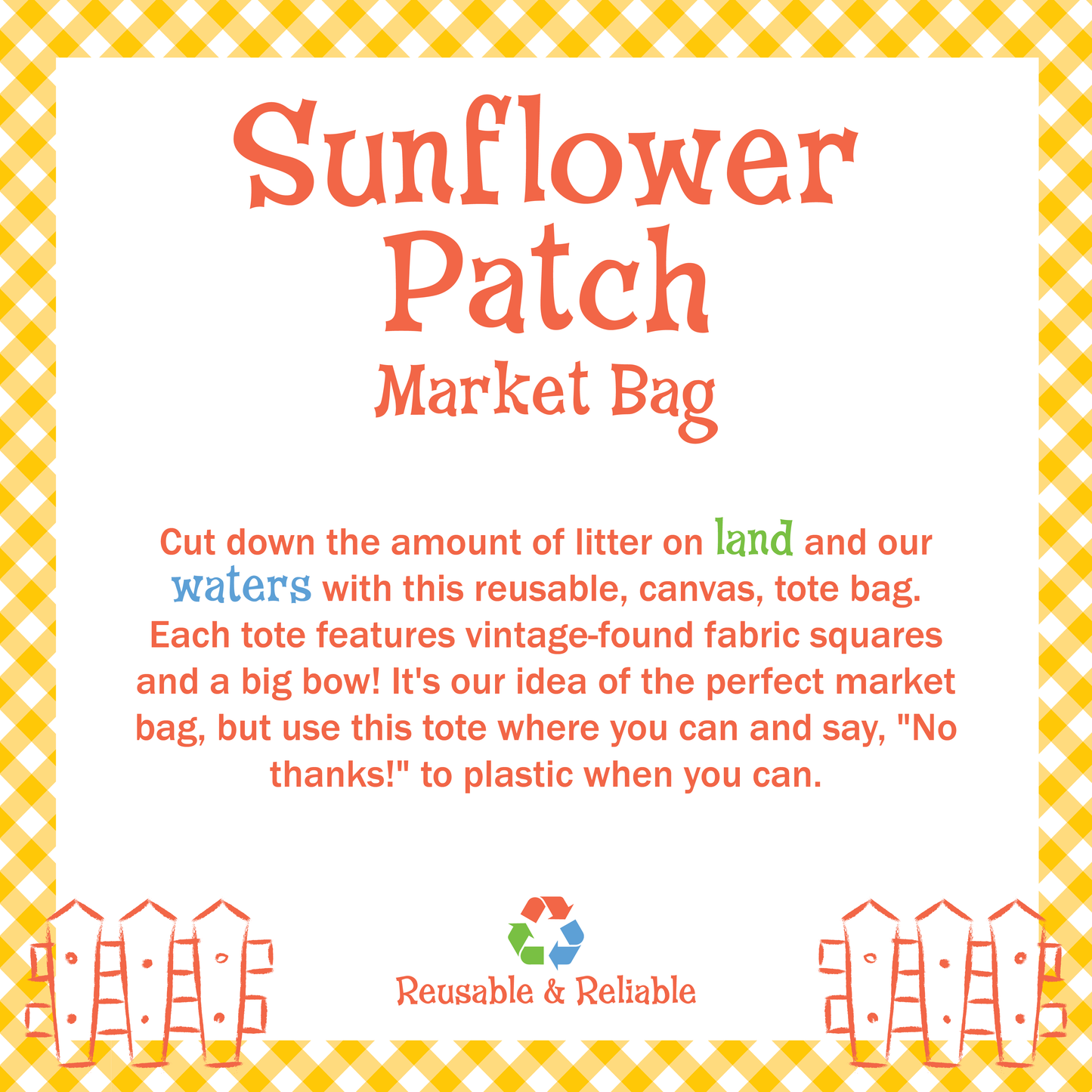 Sunflower Patch Tote Bag